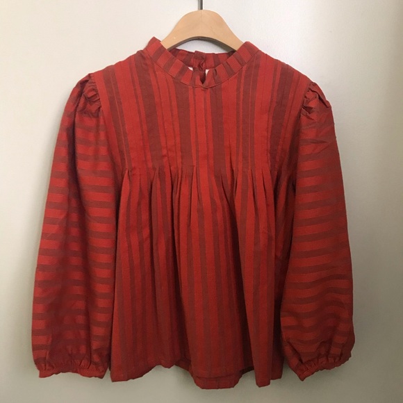 Ace & Jig Tops - Ace & Jig Mallorca Top Henna